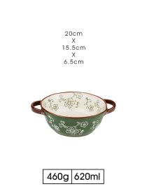 Household Ceramic Microwave Oven Noodle Bowl