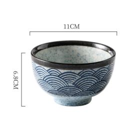 Cute And Creative Dessert Hand-painted Porcelain Rice Bowl