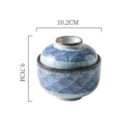 Household Dessert Japanese Ceramic Stew Bowl